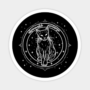 Galaxy Kitty Cat Magnet